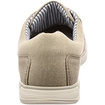 Derbys Clarks De Encaje Isle De Hombre Lona Arena Beige