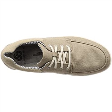 Derbys Clarks De Encaje Isle De Hombre Lona Arena Beige