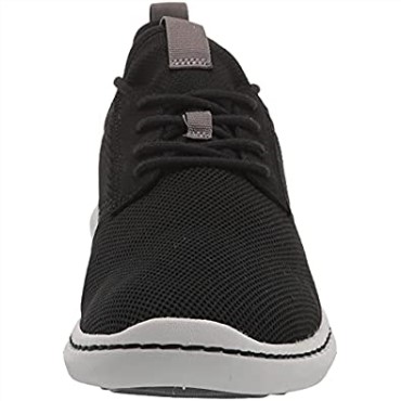Zapatilla De Hombre Step Urban Low Oxford Textil Negro Clarks