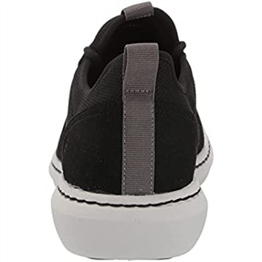 Zapatilla De Hombre Step Urban Low Oxford Textil Negro Clarks