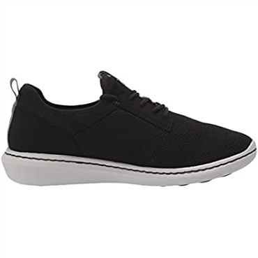 Zapatilla De Hombre Step Urban Low Oxford Textil Negro Clarks