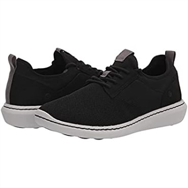 Zapatilla De Hombre Step Urban Low Oxford Textil Negro Clarks