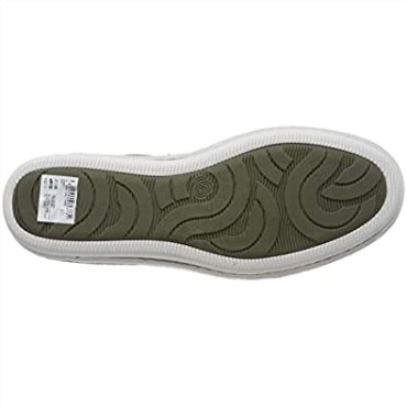 Zapatillas De Hombre Step Welt Free Clarks Verde Caqui Caqui