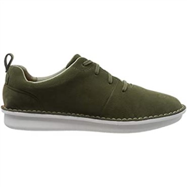 Zapatillas De Hombre Step Welt Free Clarks Verde Caqui Caqui