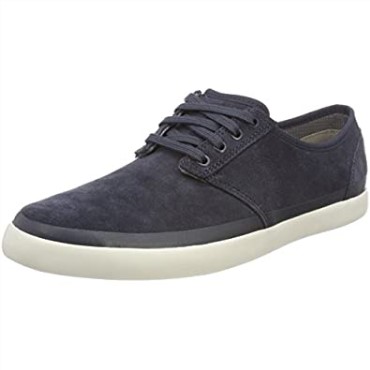 Zapatillas Bajas Hombre Torbay Rand Azul Ante Azul Clarks