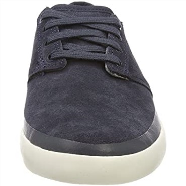 Zapatillas Bajas Hombre Torbay Rand Azul Ante Azul Clarks