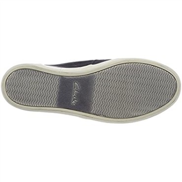 Zapatillas Bajas Hombre Torbay Rand Azul Ante Azul Clarks