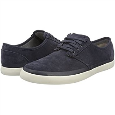 Zapatillas Bajas Hombre Torbay Rand Azul Ante Azul Clarks