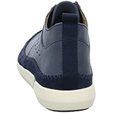 Zapatilla Trifri Hi High Para Hombre Clarks Azul Marino Nubuck