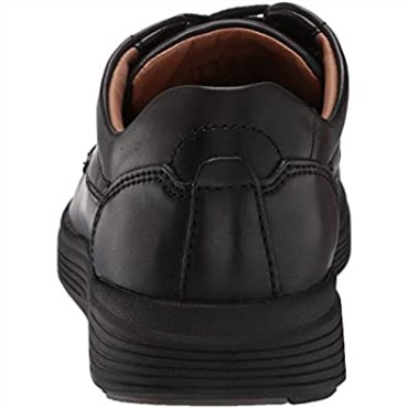 Derbys Clarks De Piel Negra Un Abode Para Hombre