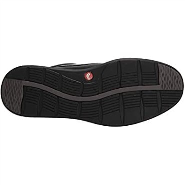 Derbys Clarks De Piel Negra Un Abode Para Hombre