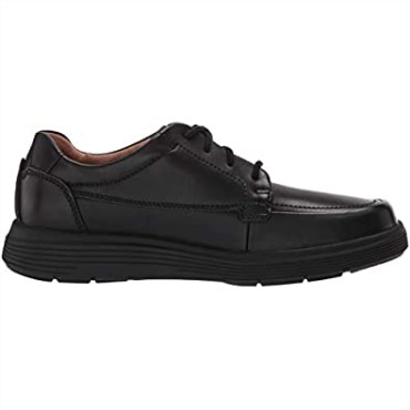 Derbys Clarks De Piel Negra Un Abode Para Hombre