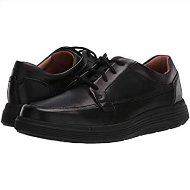 Derbys Clarks De Piel Negra Un Abode Para Hombre