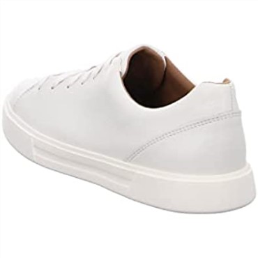 Zapatillas Un Costa Lace Hombre Clarks Cuero Blanco Especial