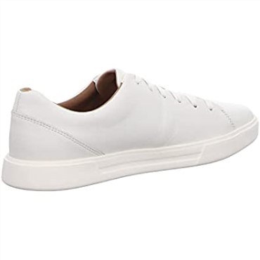 Zapatillas Un Costa Lace Hombre Clarks Cuero Blanco Especial