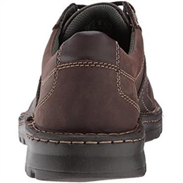 Mocasines Vanek Walk Hombre Piel Marron Oscuro Clarks