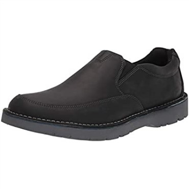 Mocasín Hombre Vargo Step Cuero Negro Clarks