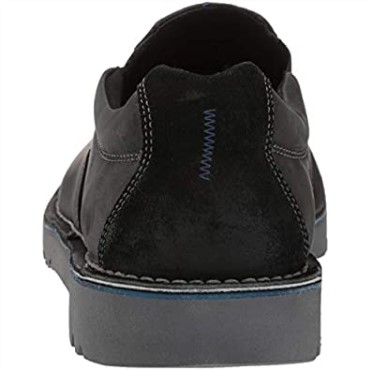 Mocasín Hombre Vargo Step Cuero Negro Clarks