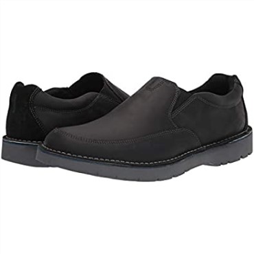 Mocasín Hombre Vargo Step Cuero Negro Clarks