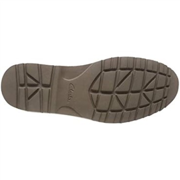 Vargo Walk Hombre Oxford Clarks Marron Cuero Tostado Oscuro