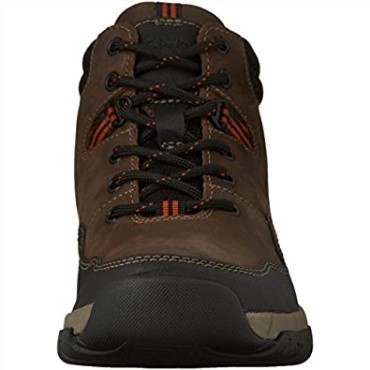 Botas Chukka De Hombre Wallbeck Top Clarks Marrón Cuero