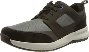Zapatillas De Deporte De Hombre Wellman Lace Clarks Schwarz