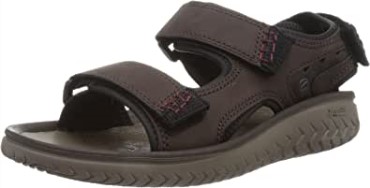 Sandalia Clarks Hombre Wesley Bay Marron