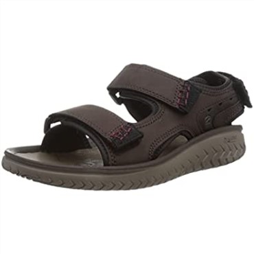 Sandalia Clarks Hombre Wesley Bay Marron