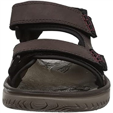 Sandalia Clarks Hombre Wesley Bay Marron