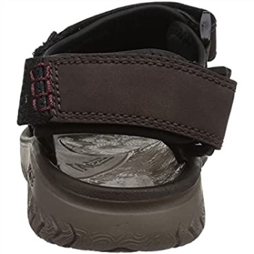 Sandalia Clarks Hombre Wesley Bay Marron