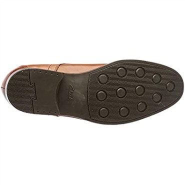 Zapatillas Whiddon Cap Para Hombre Cuero Marrón Oscuro Clarks