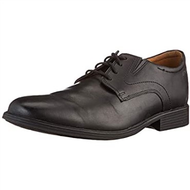 Clarks De Cuero Negro Whiddon Derby Para Hombre