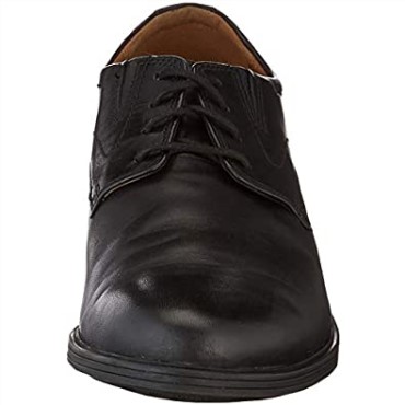 Clarks De Cuero Negro Whiddon Derby Para Hombre