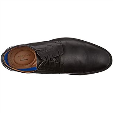 Clarks De Cuero Negro Whiddon Derby Para Hombre