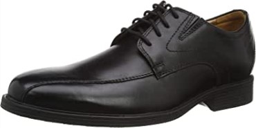 Zapatillas Whiddon Pace Hombre Clarks Negras