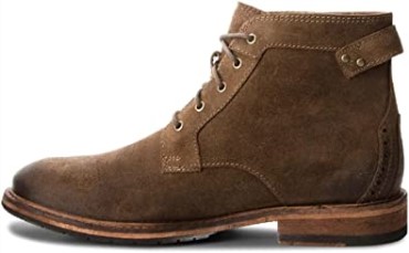 Hombre Clarkdale Bud Khaki Suede Premium Cuero G Fit Botas Verde Clarks