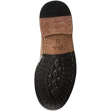 Hombre Clarkdale Bud Khaki Suede Premium Cuero G Fit Botas Verde Clarks
