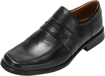 Zapatos Formales Para Hombre Huckley Work Black Clarks