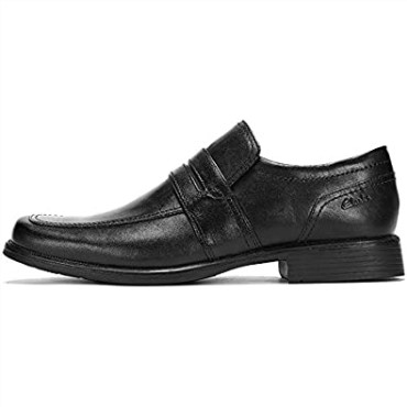 Zapatos Formales Para Hombre Huckley Work Black Clarks