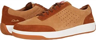 Mens Hero Air Lace Zapatos Tan Combi Clarks