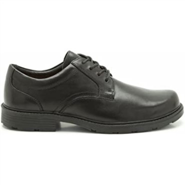 Hombre Guarida Plablack Cuero Cuero 6 Clarks
