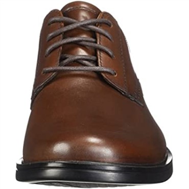 Hombre Un Aldric Encaje Zapato Clarks Marrón Oscuro Lea