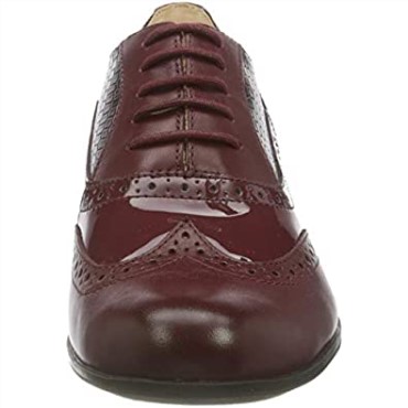 Merlot Clarks Hamble Roble Oxford Para Mujer