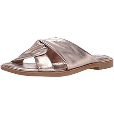 Sandalias Planas Mujer Clarks Reyna Twist Metalizado