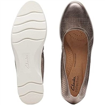 Bailarinas De Mujer Jenette Clarks De Piel Metalizada