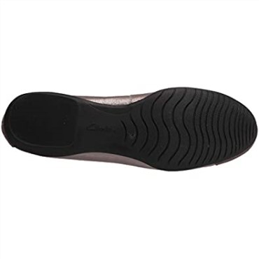 Bailarinas De Mujer Clarks Sara Orchid De Piel Metalizada