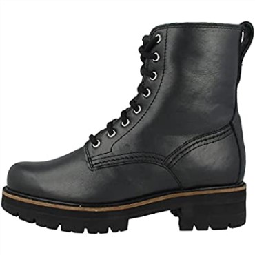 Botines De Mujer Con Cordones Orianna Hi En Piel Metalizada Clarks
