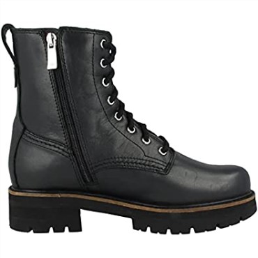 Botines De Mujer Con Cordones Orianna Hi En Piel Metalizada Clarks