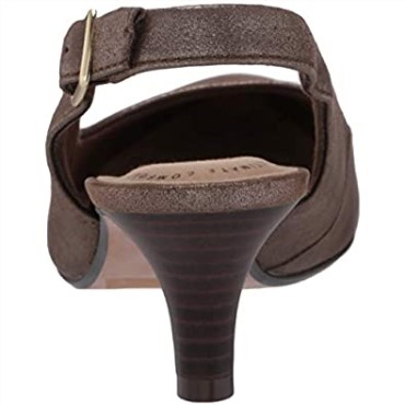 Zapato De Salón Linvale Sondra De Mujer En Piel Metalizada Clarks