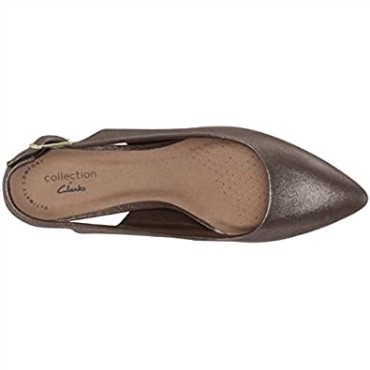 Zapato De Salón Linvale Sondra De Mujer En Piel Metalizada Clarks